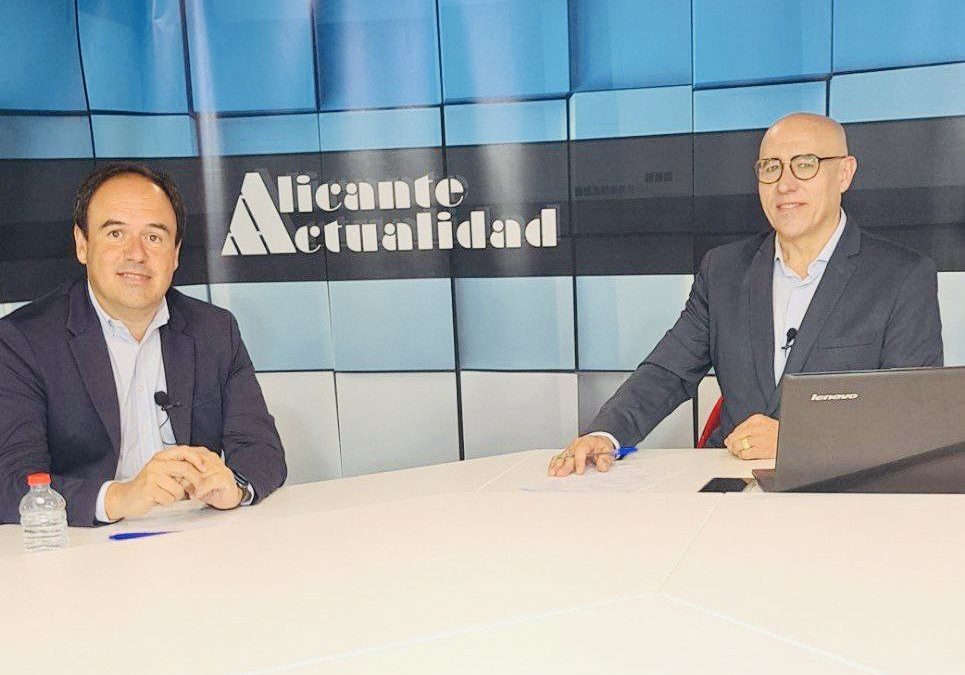 Entrevista Juanfran Pérez Llorca en 12 TV Alicante